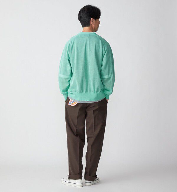 SHIPS「SHIPS: コットン/リネン サマーニット シアー Vカーディガン」|カーディガン|