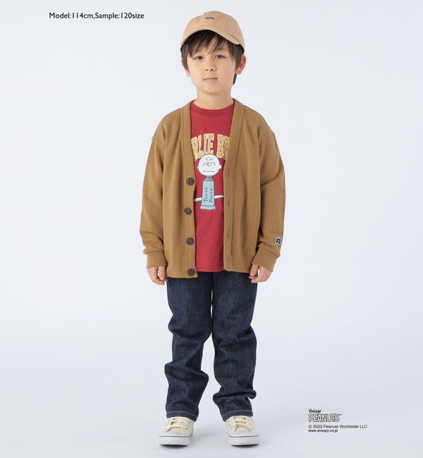 SHIPS KIDS「【SHIPS KIDS別注】RUSSELL ATHLETIC:100～160cm / カーディガン」|カーディガン|
