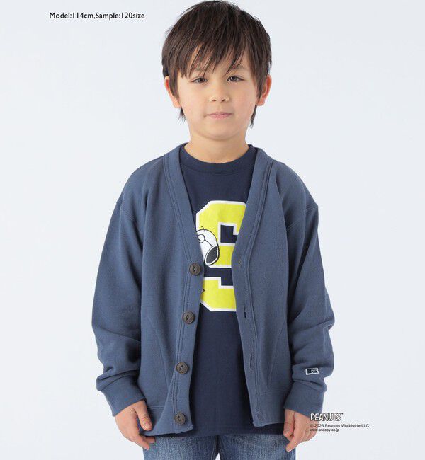 SHIPS KIDS「【SHIPS KIDS別注】RUSSELL ATHLETIC:100～160cm / カーディガン」|カーディガン|
