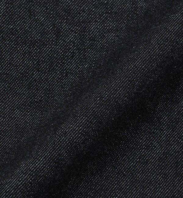 SHIPS「SHIPS: オイカワデニム セルビッチ 5ポケット デニム パンツ (ブラック)」|デニム|