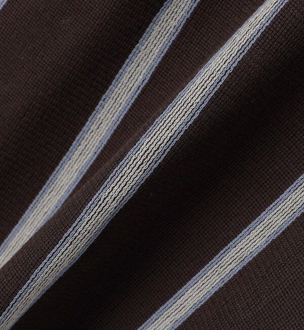 SHIPS「SHIPS: シルケット ラッセル ストライプ オープンカラー シャツ」|シャツ・ブラウス|