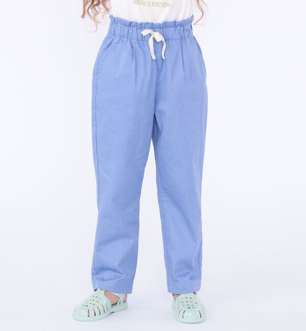 SHIPS KIDS「SHIPS KIDS :100～130cm / タック ロング パンツ」|その他|ライトブルー