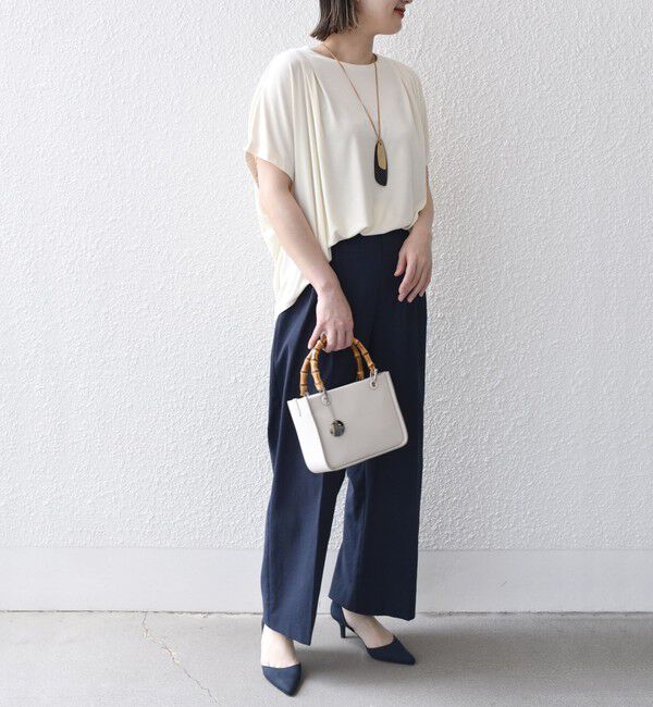 SHIPS for women「〈手洗い可能 / 接触冷感〉サンドウォッシュ プルオーバー◇」|Tシャツ・カットソー|