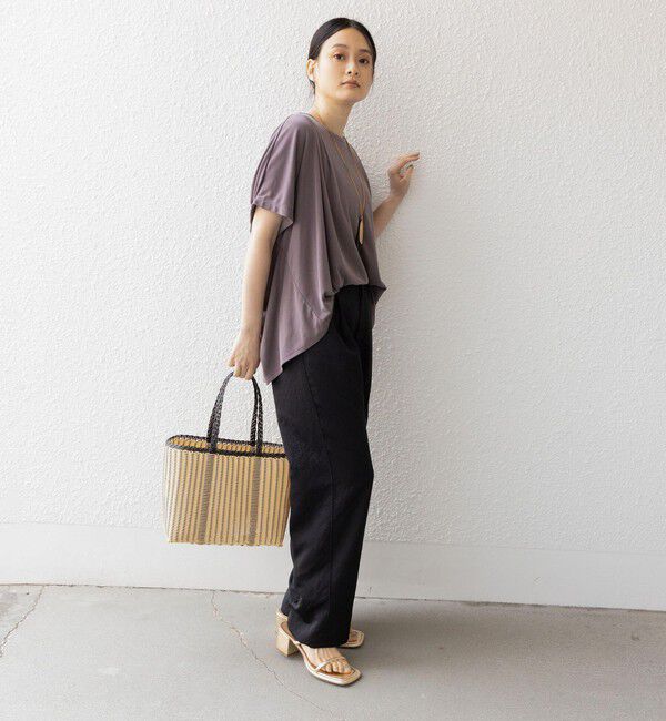 SHIPS for women「〈手洗い可能 / 接触冷感〉サンドウォッシュ プルオーバー◇」|Tシャツ・カットソー|