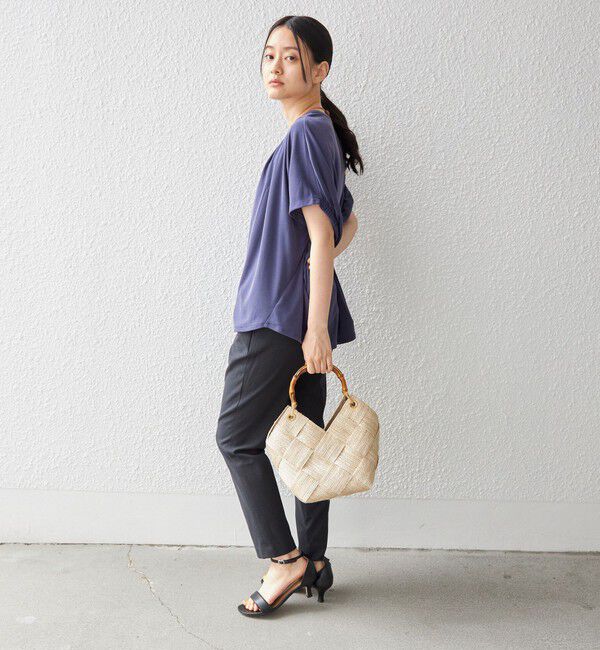 SHIPS for women「〈手洗い可能 / 接触冷感〉サンドウォッシュ プルオーバー◇」|Tシャツ・カットソー|