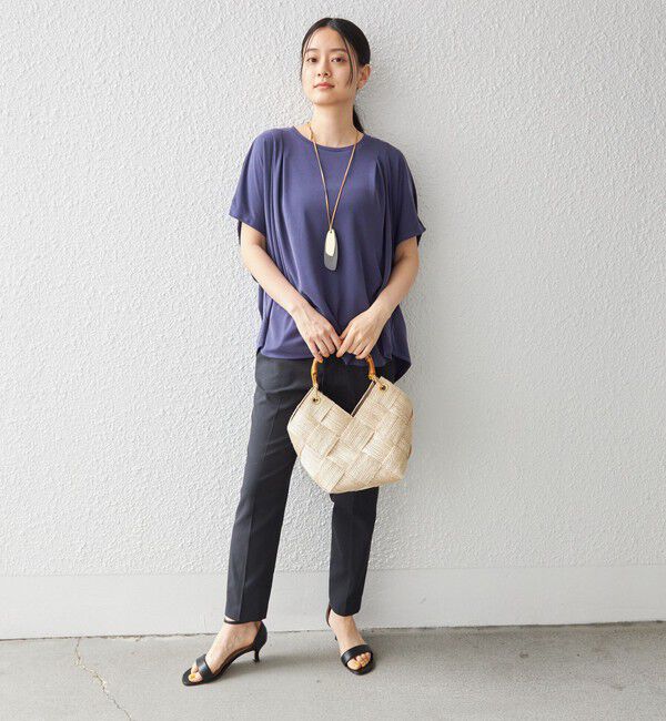 SHIPS for women「〈手洗い可能 / 接触冷感〉サンドウォッシュ プルオーバー◇」|Tシャツ・カットソー|