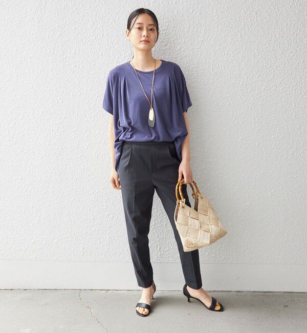 SHIPS for women「〈手洗い可能 / 接触冷感〉サンドウォッシュ プルオーバー◇」|Tシャツ・カットソー|