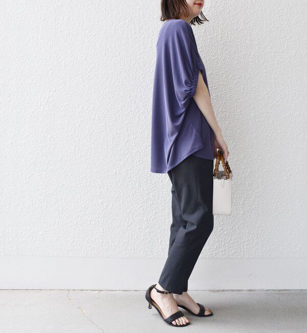 SHIPS for women「〈手洗い可能 / 接触冷感〉サンドウォッシュ プルオーバー◇」|Tシャツ・カットソー|