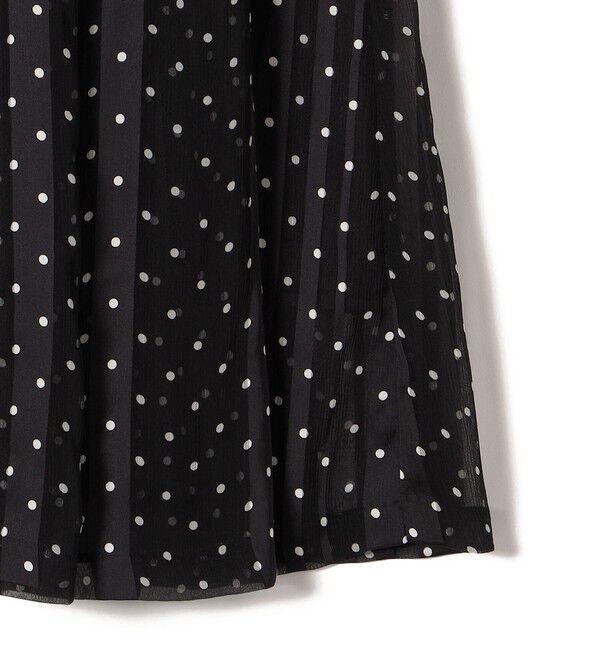 SHIPS for women「A PUPIL:ドット レース ロング ワンピース」|ワンピース|