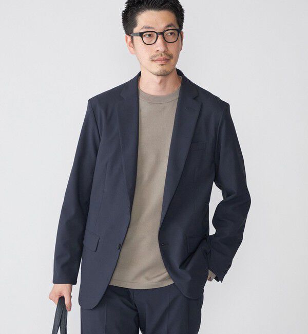 SHIPS「SHIPS: 〈洗濯機可能〉 14ゲージ テックウール クルーネック ニット」|ニット・セーター|