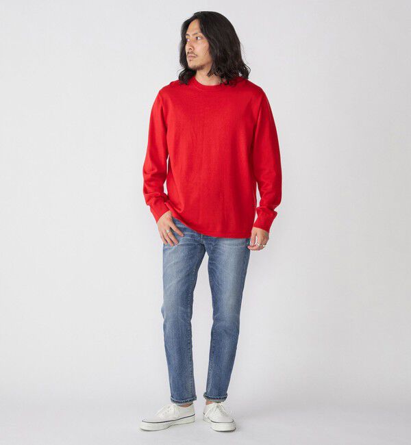 SHIPS「SHIPS: 〈洗濯機可能〉 14ゲージ テックウール クルーネック ニット」|ニット・セーター|