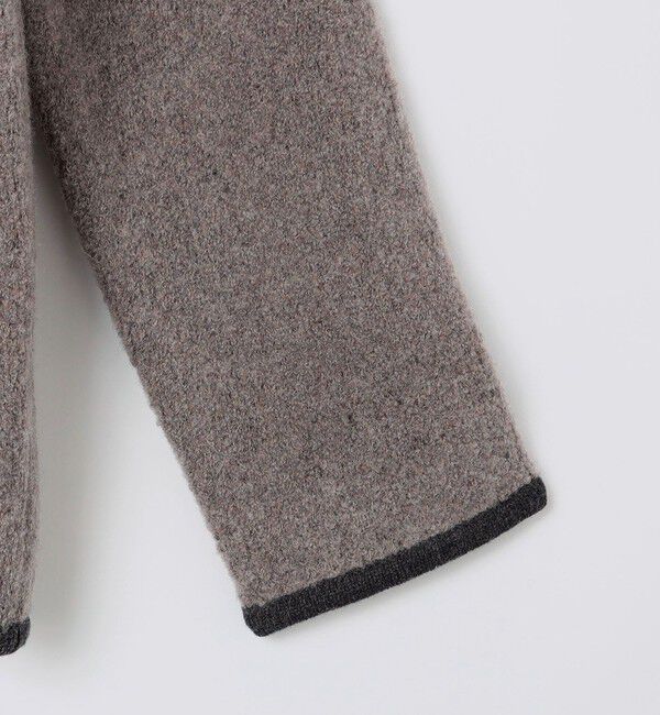 SHIPS「SHIPS: チロリアン ニット ジャケット」|ノーカラージャケット|