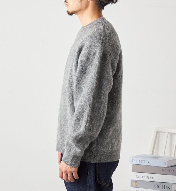 SHIPS any「SHIPS any: 〈手洗い可能〉シャギー ソリッド リラックス クルーネック ニット ◇」|ニット・セーター|