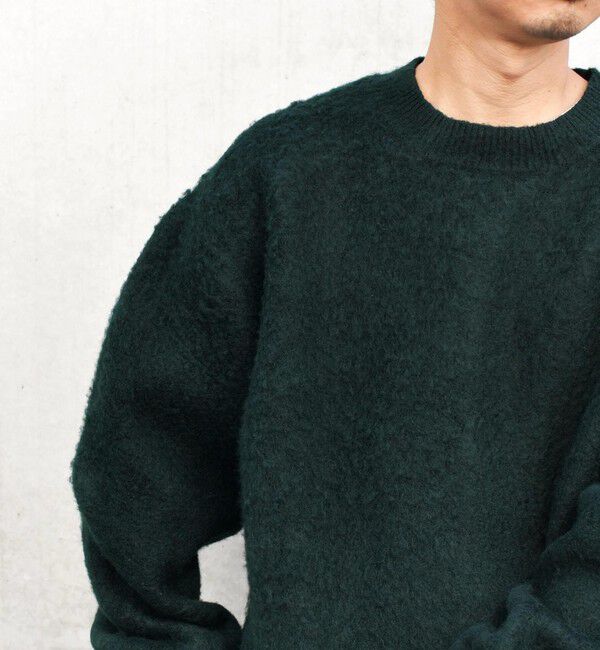SHIPS any「SHIPS any: 〈手洗い可能〉シャギー ソリッド リラックス クルーネック ニット ◇」|ニット・セーター|