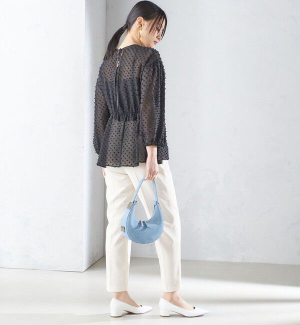 SHIPS for women「〈手洗い可能〉強撚 へビー ツイル テーパード パンツ 24SS ◇」|その他|