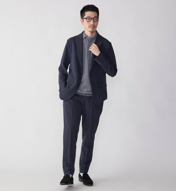 SHIPS「SHIPS: シャークスキン グレンチェック セットアップ」|スーツ|