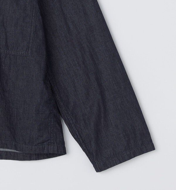 SHIPS「SHIPS: ライトダンガリー ミリタリー プルオーバー シャツ」|シャツ・ブラウス|