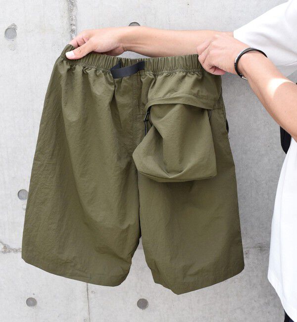 SHIPS any「【SHIPS any別注】GRAMiCCi: デュアラブルナイロン パッカブル ショーツ◇」|その他|