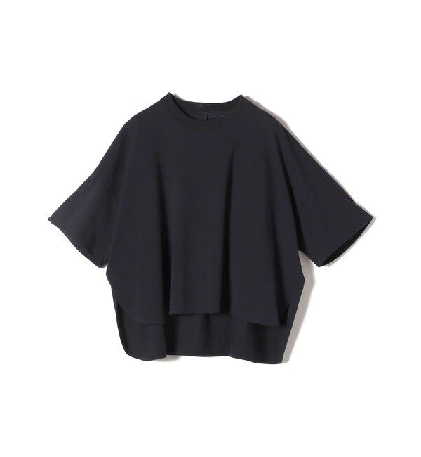 SHIPS for women「〈洗濯機可能〉バック フリル 半袖 Tシャツ」|Tシャツ・カットソー|