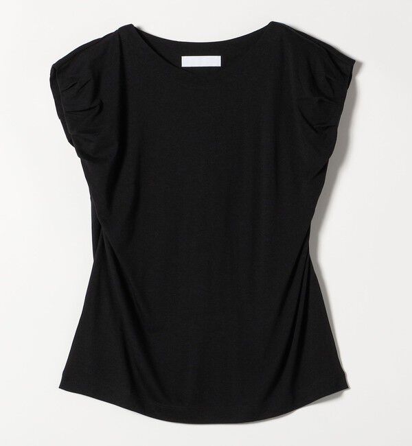 SHIPS any「SHIPS any:〈洗濯機可能〉タックスリーブ デザイン TEE」|Tシャツ・カットソー|