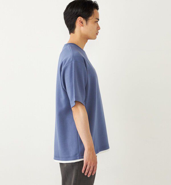 SHIPS Colors 「SHIPS Colors:フェイクレイヤード クルーネック トップス2◇」|Tシャツ・カットソー|