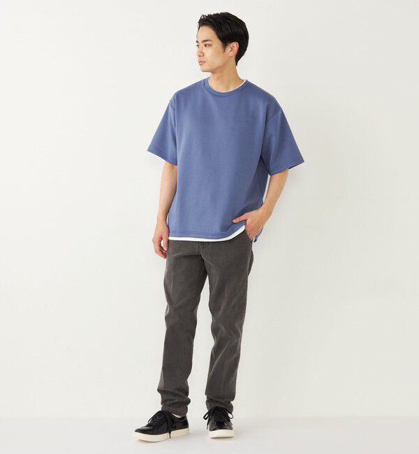 SHIPS Colors 「SHIPS Colors:フェイクレイヤード クルーネック トップス2◇」|Tシャツ・カットソー|