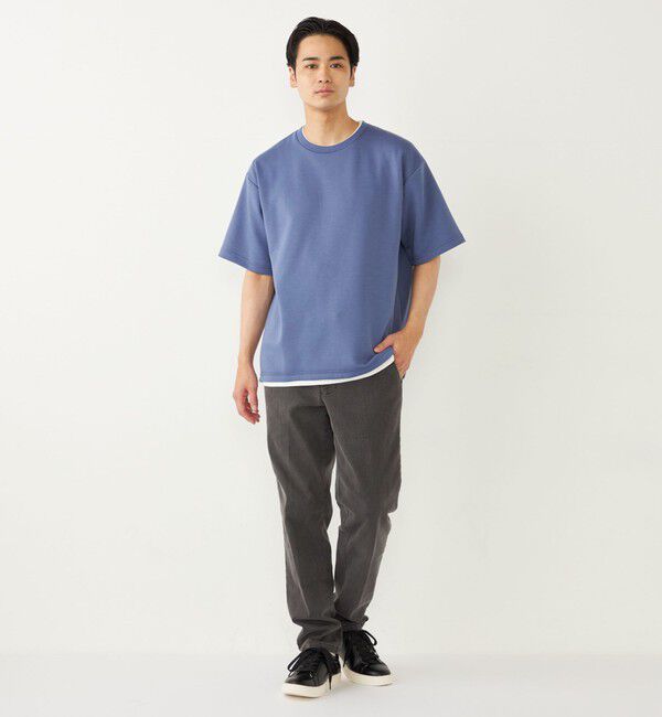 SHIPS Colors 「SHIPS Colors:フェイクレイヤード クルーネック トップス2◇」|Tシャツ・カットソー|