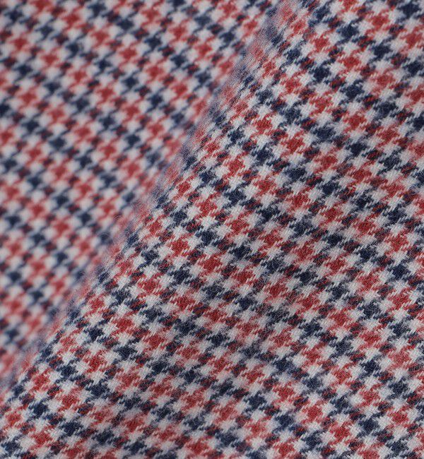 SHIPS Colors 「SHIPS Colors:〈洗濯機可能〉ハンドトゥース ボタンダウン ネルシャツ」|シャツ・ブラウス|