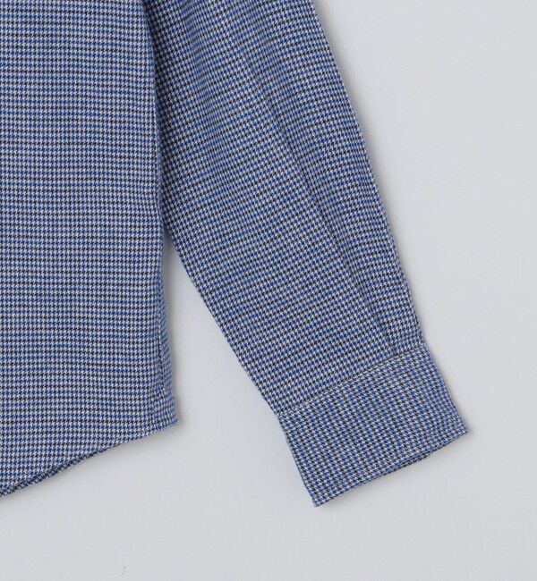 SHIPS Colors 「SHIPS Colors:〈洗濯機可能〉ハンドトゥース ボタンダウン ネルシャツ」|シャツ・ブラウス|