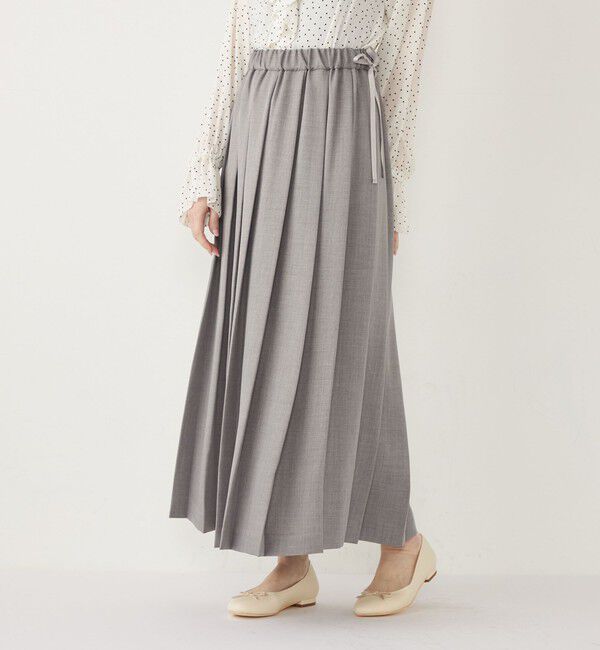 SHIPS Colors 「SHIPS Colors:ワイド プリーツ スカート◇」|スカート|