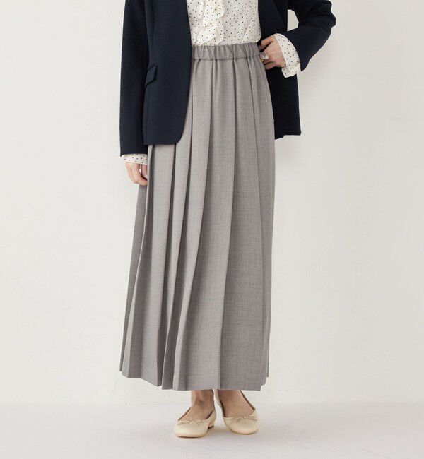 SHIPS Colors 「SHIPS Colors:ワイド プリーツ スカート◇」|スカート|