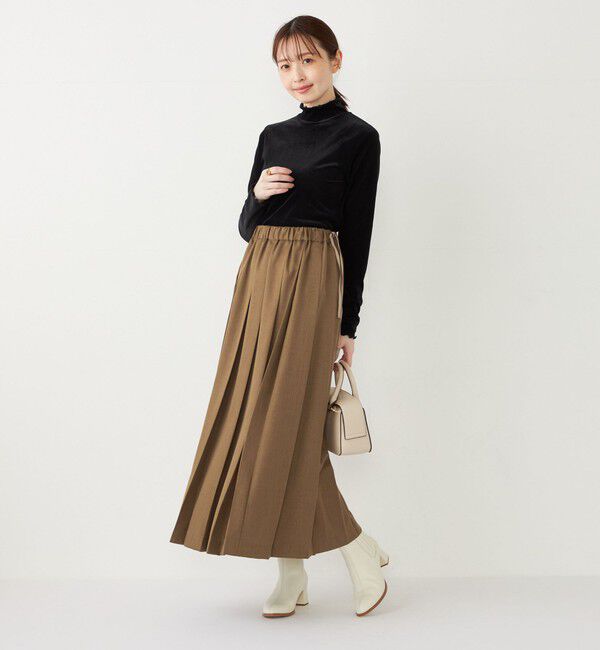 SHIPS Colors 「SHIPS Colors:ワイド プリーツ スカート◇」|スカート|