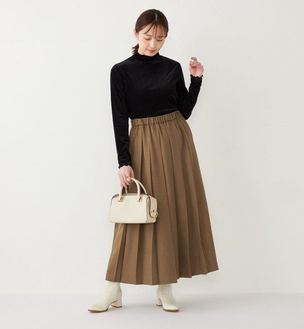 SHIPS Colors 「SHIPS Colors:ワイド プリーツ スカート◇」|スカート|
