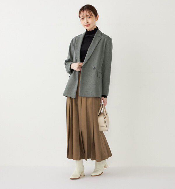 SHIPS Colors 「SHIPS Colors:ワイド プリーツ スカート◇」|スカート|