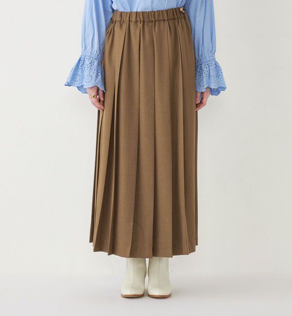 SHIPS Colors 「SHIPS Colors:ワイド プリーツ スカート◇」|スカート|