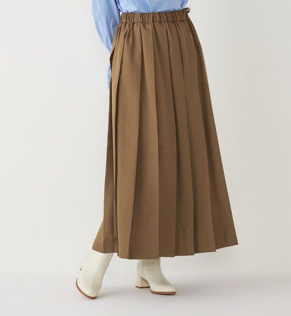 SHIPS Colors 「SHIPS Colors:ワイド プリーツ スカート◇」|スカート|