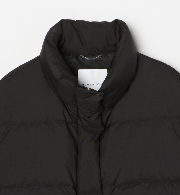 quaranciel「quaranciel: スタンドカラー フレア ダウン コート」|ダウン|