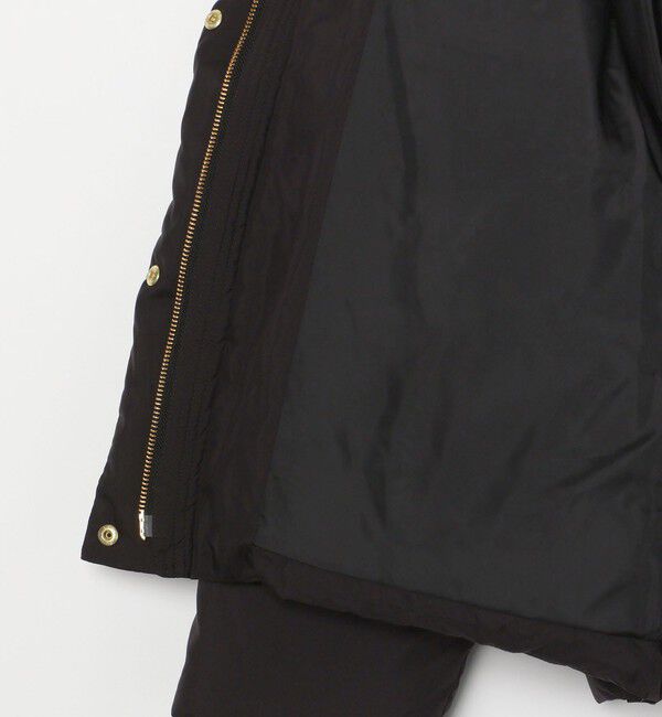 quaranciel「quaranciel: スタンドカラー フレア ダウン コート」|ダウン|