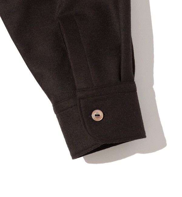 SHIPS「Southwick Gate Label: ウール ダブルポケット オーバーシャツ」|シャツ・ブラウス|