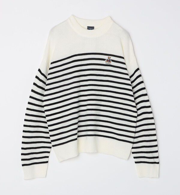 SHIPS Colors 「SHIPS Colors:〈洗濯機可能〉TeddyBear(R) ワンポイント ニット」|ニット・セーター|