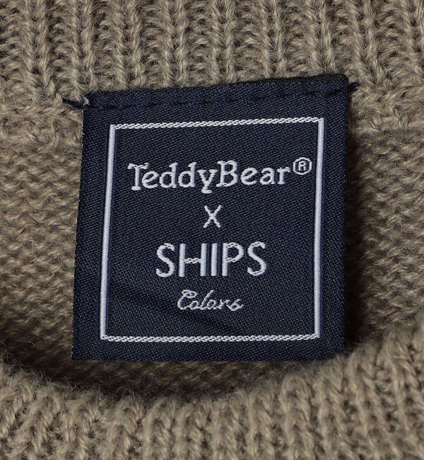 SHIPS Colors 「SHIPS Colors:〈洗濯機可能〉TeddyBear(R) ワンポイント ニット」|ニット・セーター|