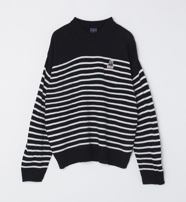 SHIPS Colors 「SHIPS Colors:〈洗濯機可能〉TeddyBear(R) ワンポイント ニット」|ニット・セーター|