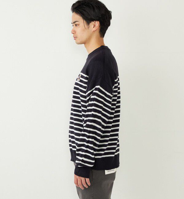 SHIPS Colors 「SHIPS Colors:〈洗濯機可能〉TeddyBear(R) ワンポイント ニット」|ニット・セーター|