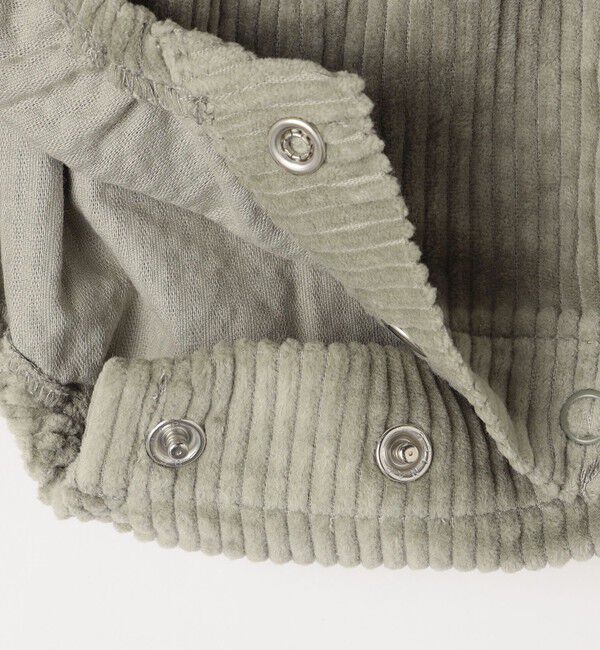 SHIPS KIDS「SHIPS KIDS:80～90cm / コーデュロイ オーバーオール ロンパース」|ロンパース|