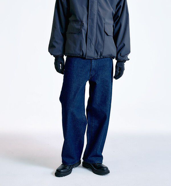 SHIPS「City Ambient Products: 12オンス バレル バギー デニム パンツ」|デニム|