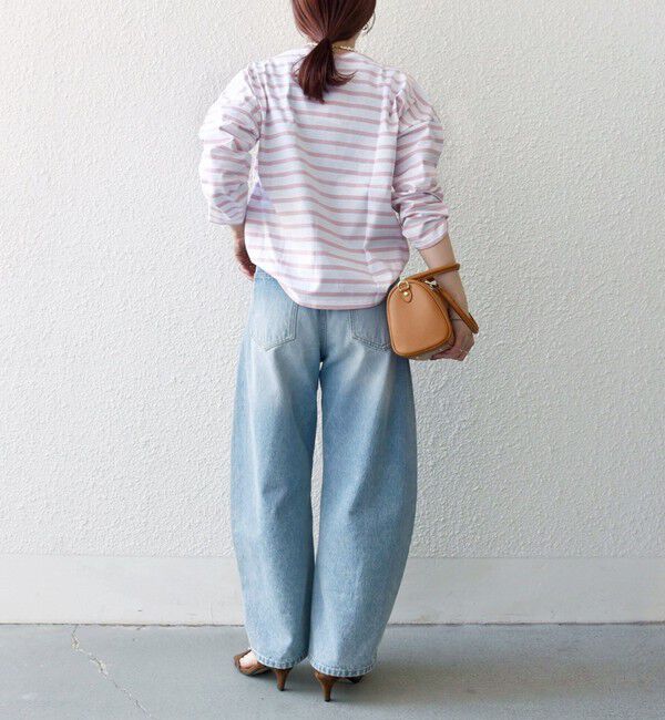 SHIPS any「Le minor:〈洗濯機可能〉ロングスリーブ ボーダー TEE 25SS」|Tシャツ・カットソー|