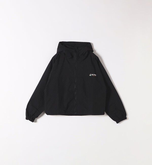 SHIPS any「【SHIPS any別注】ALTUS MOUNTAIN GEAR:〈洗濯機可能〉ナイロン フード パーカー 25SS」|ブルゾン・スタジャン|ブラック