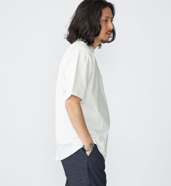 SHIPS「SHIPS: コットンUSA クルーネック ポケット Tシャツ」|Tシャツ・カットソー|
