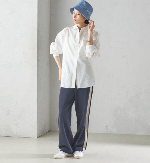 SHIPS for women「ロゴ バケット ハット（ライトブルー）」|ハット|