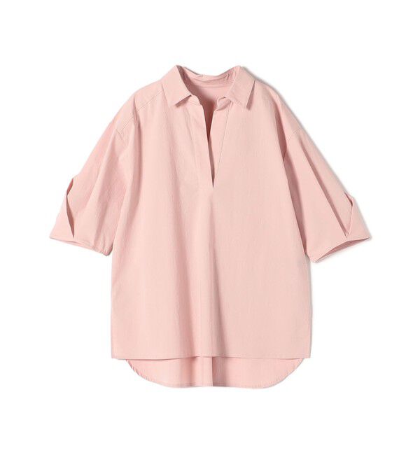 SHIPS Colors 「SHIPS Colors:〈手洗い可能〉ストレッチ スキッパー シャツ」|シャツ・ブラウス|